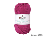 DMC 100% Baby Cotton 50g - Various Colours