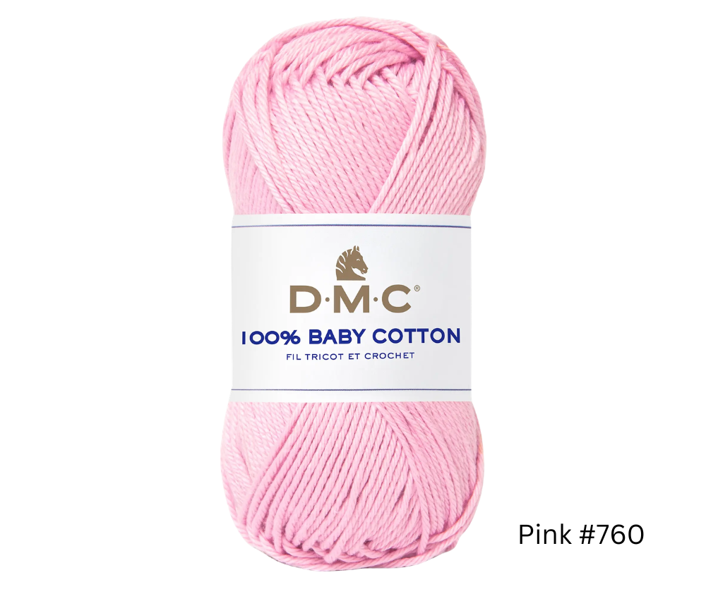 DMC 100% Baby Cotton 50g - Various Colours