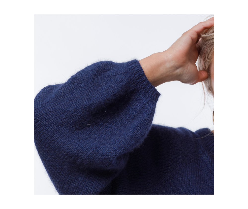 Deep Raglan Knitting Pattern by Purl Foundry