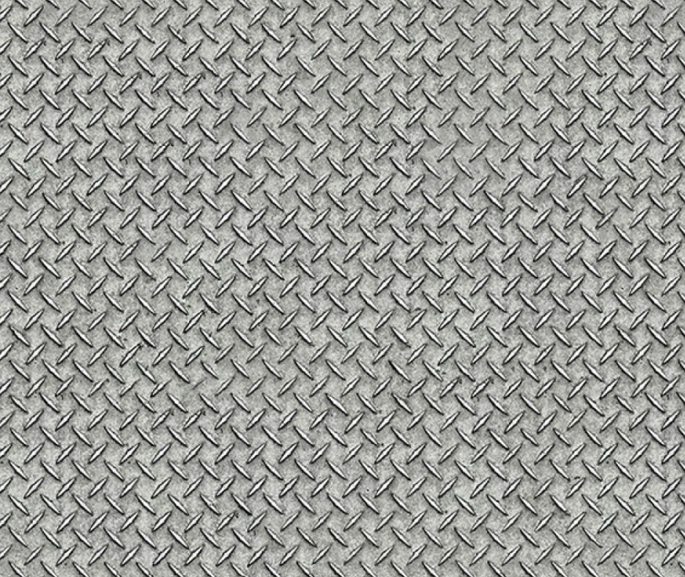 Diamond Tread Steel - 0.1m
