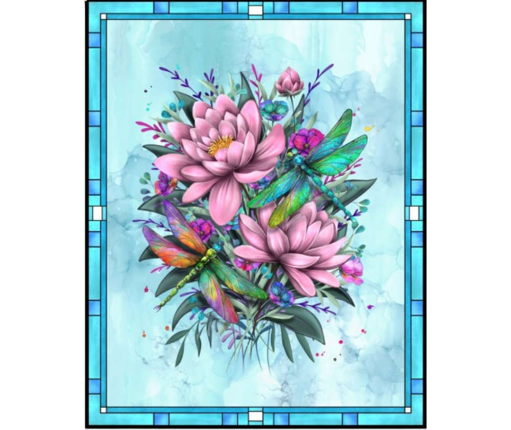 Dragonflies Panel  (90cm)