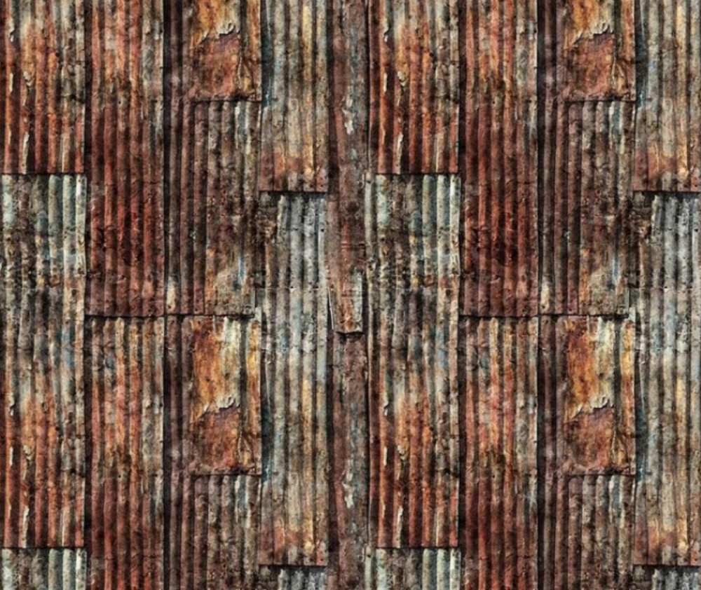 Earthly Delights Metal Cladding Multi - 0.1m