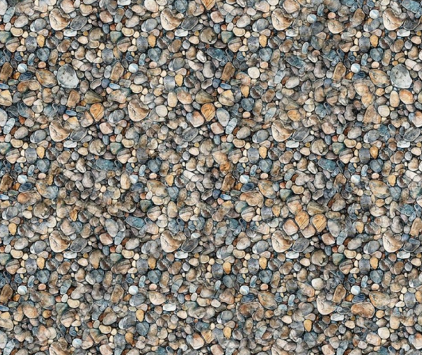 Earthly Delights River Rocks Multi - 0.1m - 100% Cotton Fabric