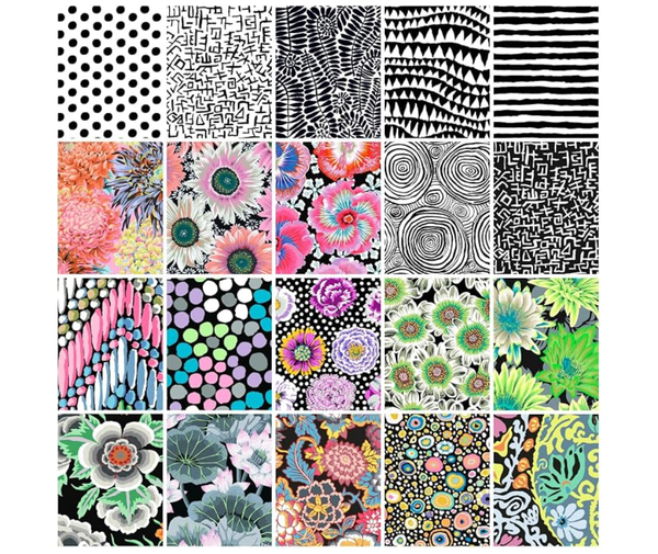 Fat Quarter - 20pcs - Polaris