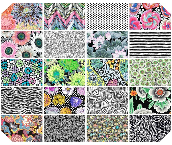 Fat Quarter - 20pcs - Polaris