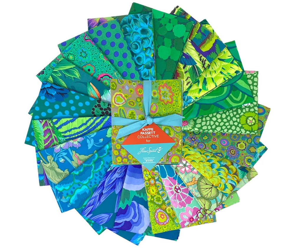 Fat Quarter - 20pcs - Tidal