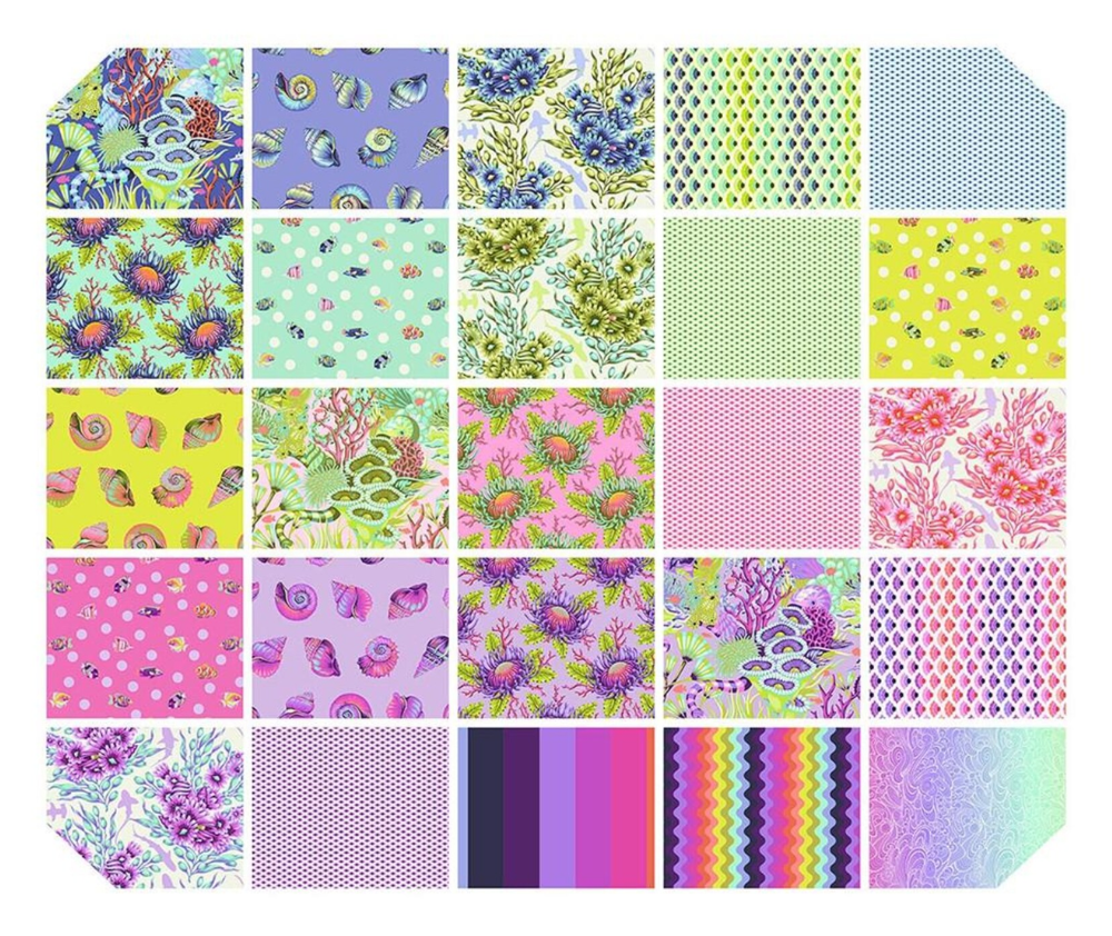 Floral Reef - Fat Quarter - 25pcs - Tula Pink