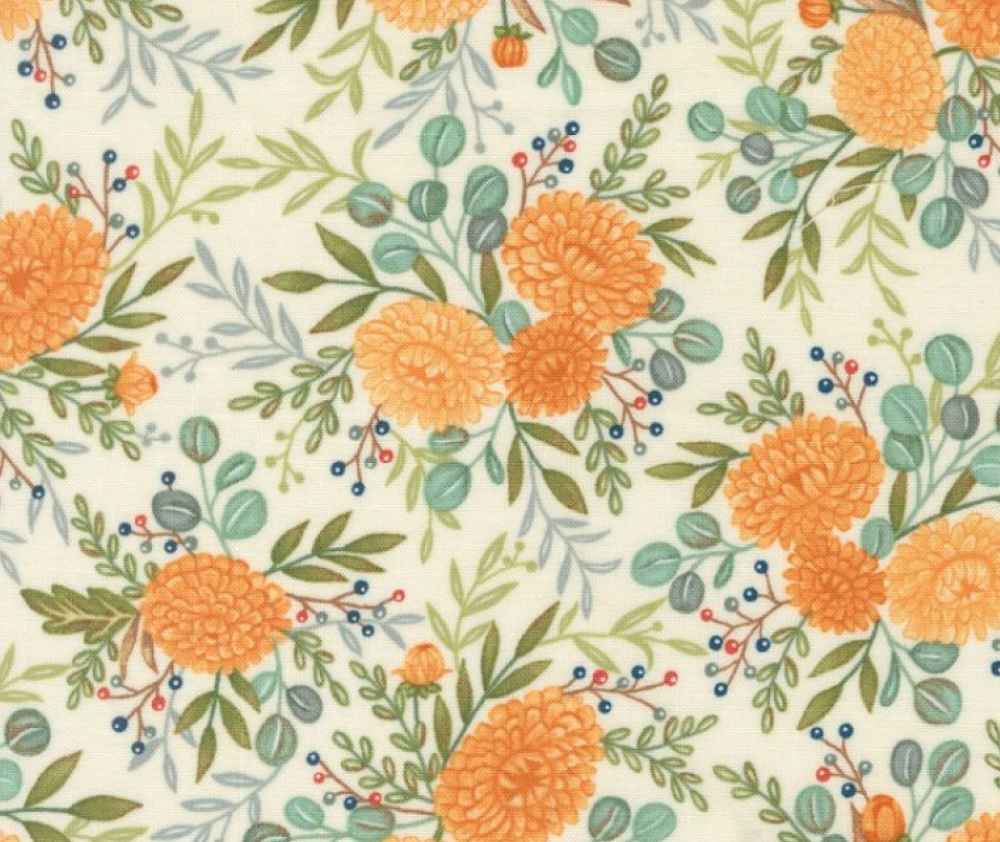 Fall Floral Warm White - 0.1m