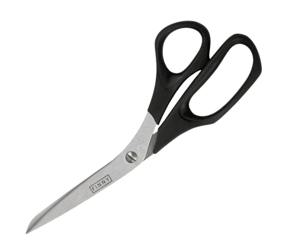 Finny 8" Dressmaking Scissors - Black - German Made