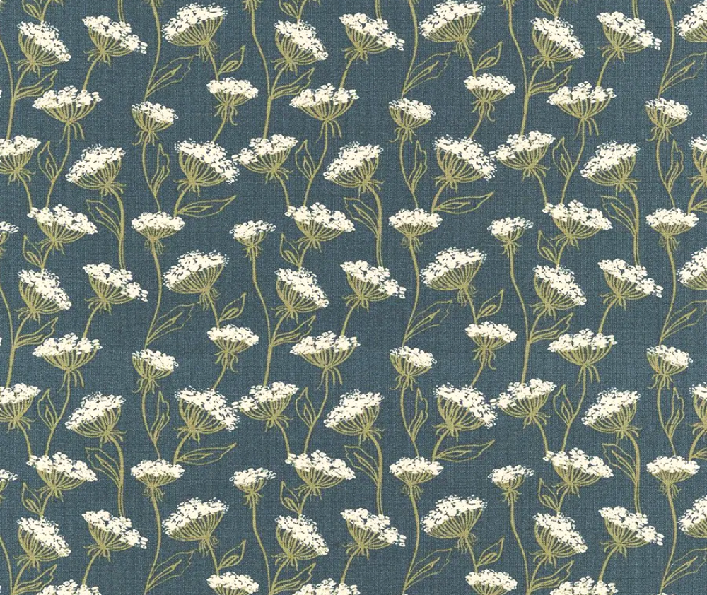 Flower Pot 100% Cotton Fabric - REMNANT