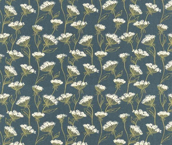 Flower Pot 100% Cotton Fabric - REMNANT