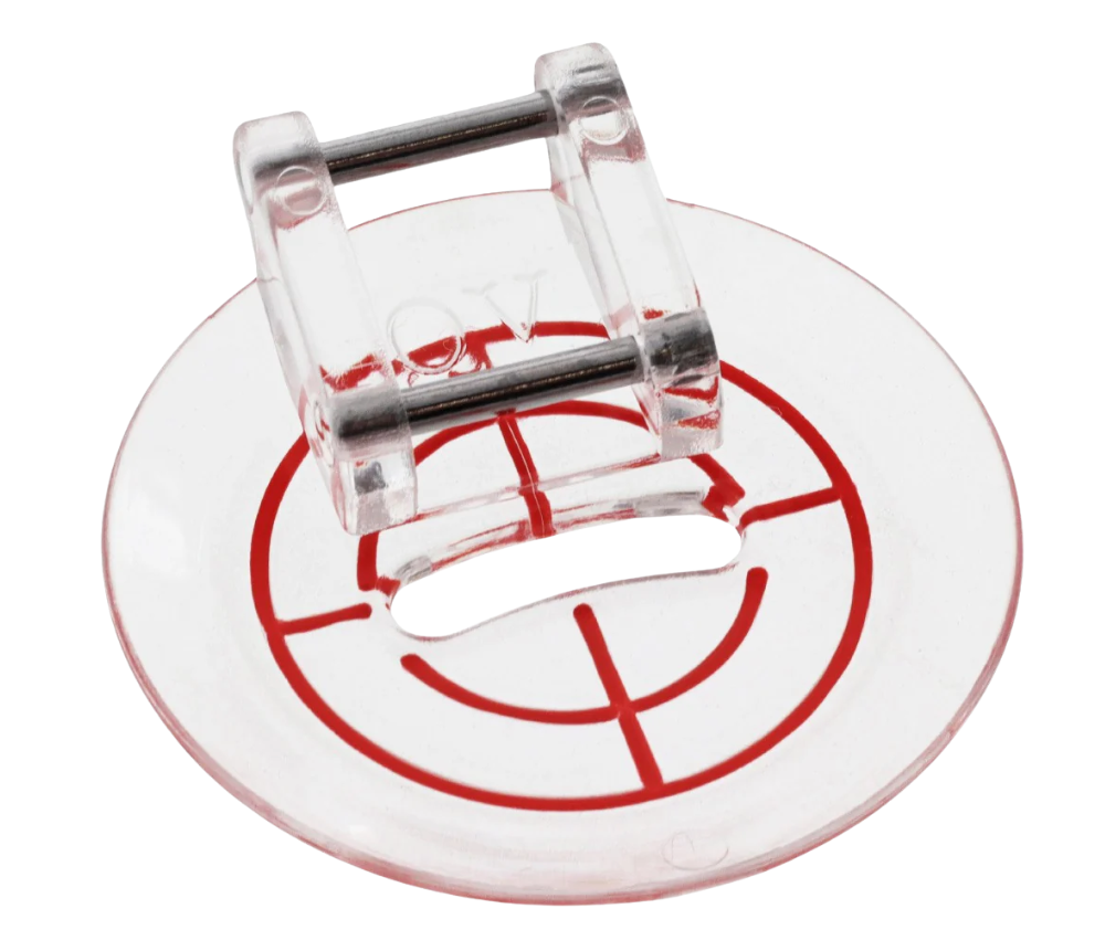 Free Motion Zig Zag Quilting Foot (QV) Echo