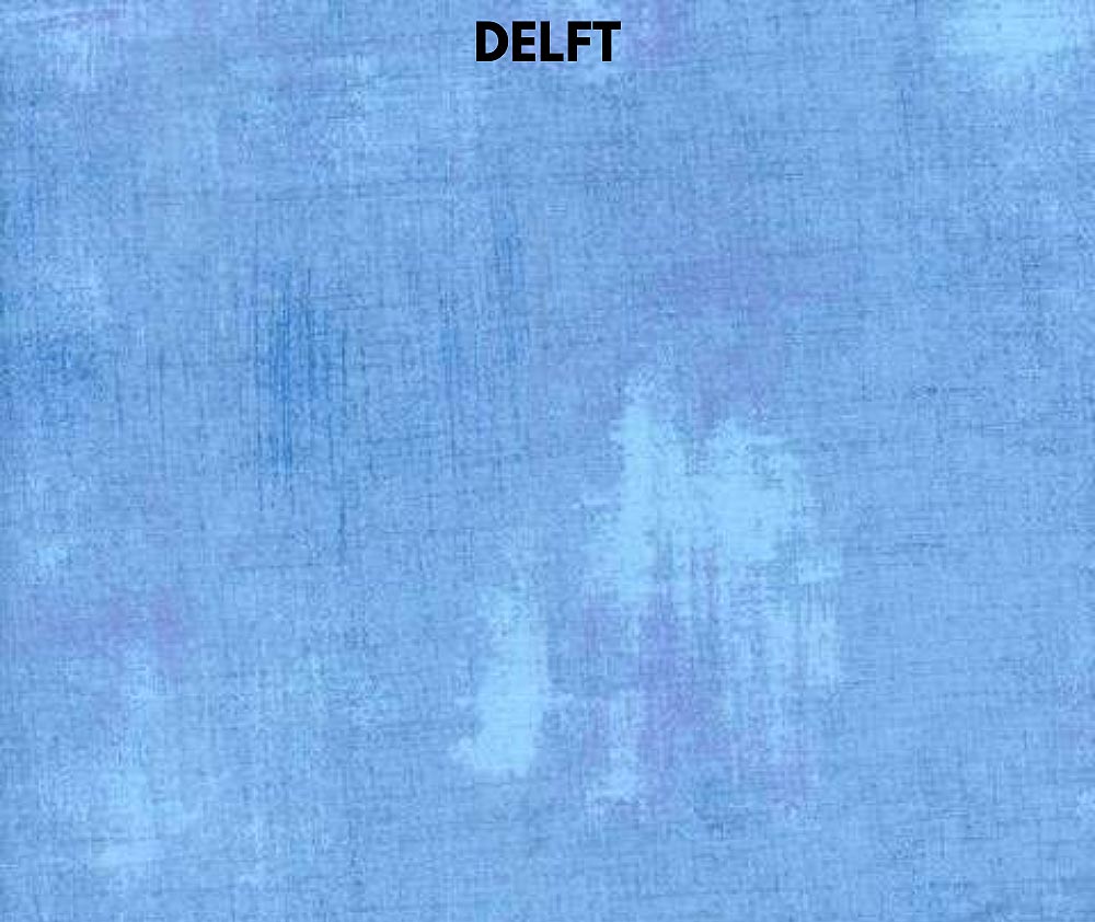Grunge 100% Cotton Fabric - 60 Colours - 10cm Increments