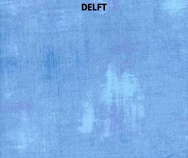 Grunge 100% Cotton Fabric - 60 Colours - 10cm Increments