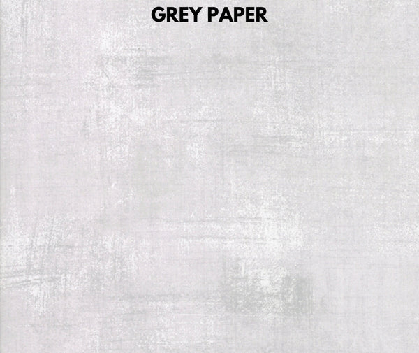 Grunge 100% Cotton Fabric - 60 Colours - 10cm Increments