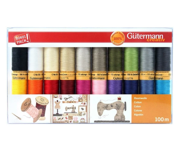 Gutermann Sew-All 100m Thread pack x20 Reels