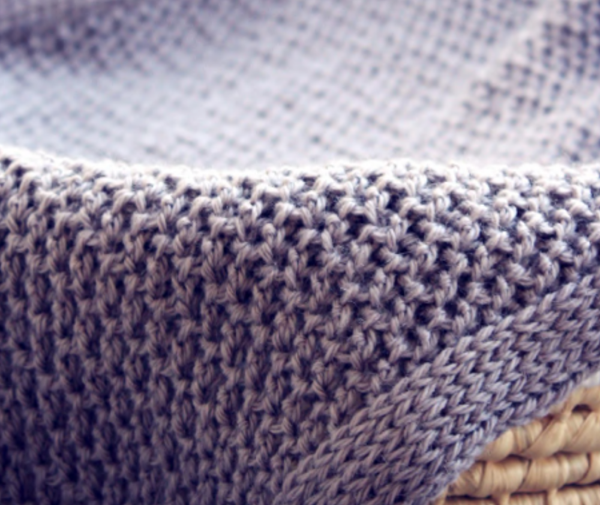 Holland Designs Crochet Pattern Luxe Textured Blanket - HDP058
