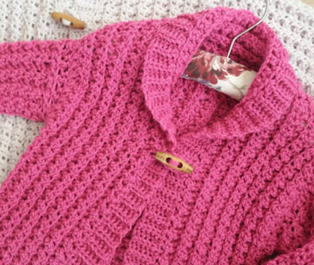 Holland Designs Crochet Pattern Charlie Girl Cardigan - HDP094