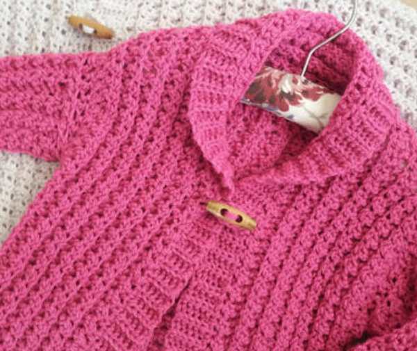Holland Designs Crochet Pattern Charlie Girl Cardigan - HDP094