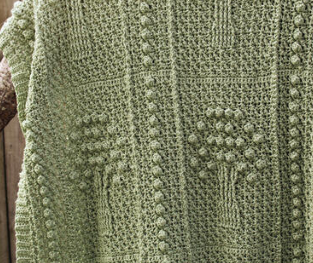 Holland Designs Crochet Pattern Apple Orchard Throw - HDP098
