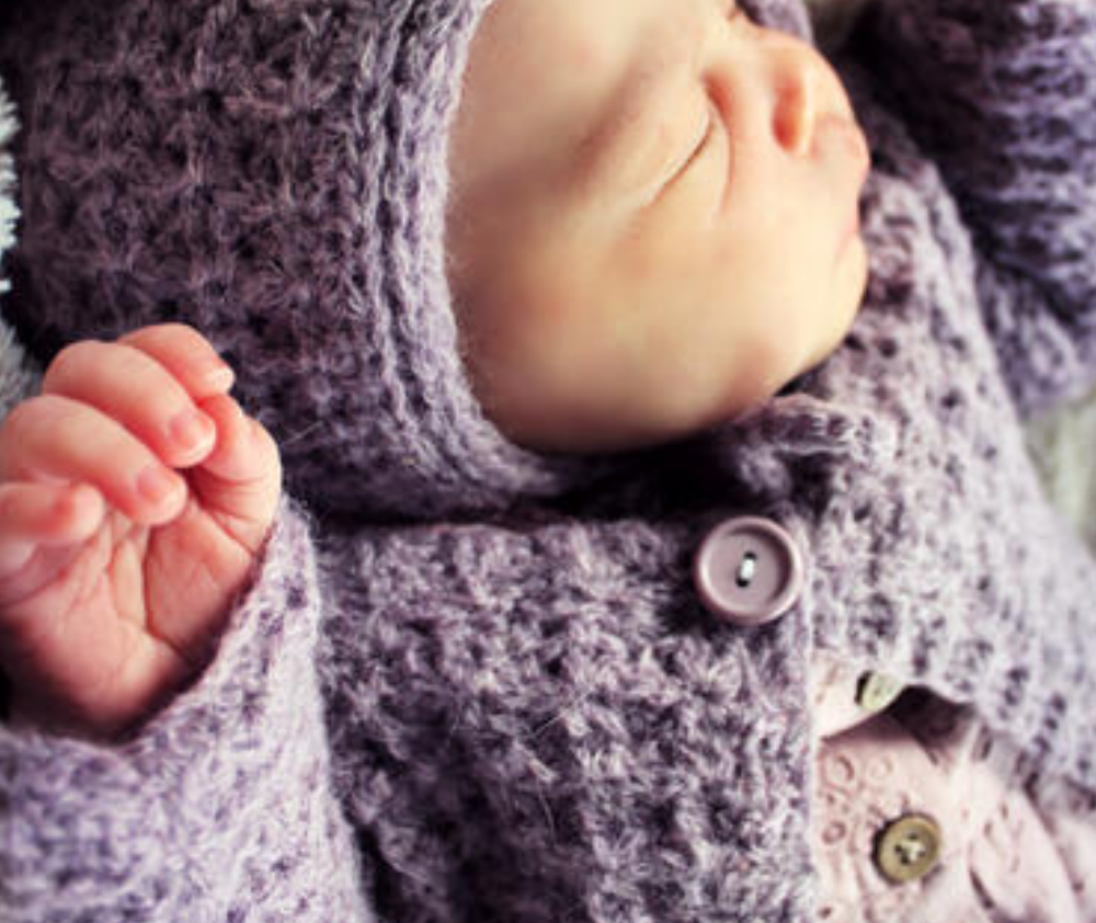 Holland Designs Crochet Pattern Petite Waffle Baby Bonnet - HDP110