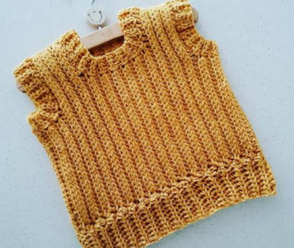 Holland Designs Crochet Pattern Wyn Vest - HDP133