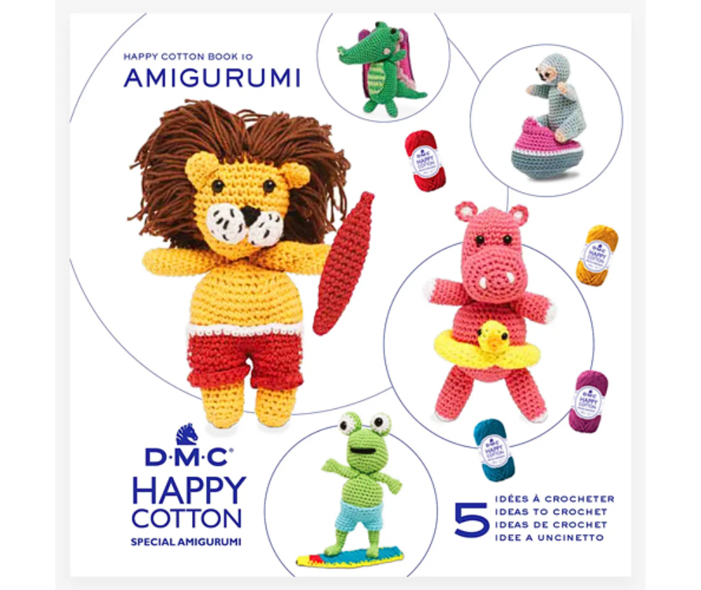 DMC Happy Cotton Amigurumi Patterns - Book 10