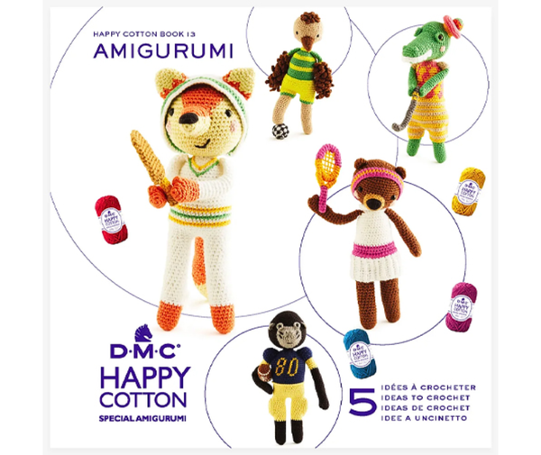 DMC Happy Cotton Amigurumi Patterns - Book 13