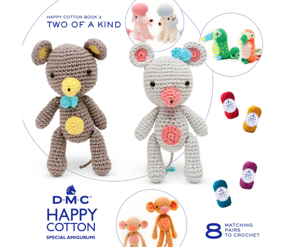 DMC Happy Cotton Amigurumi Patterns - Book 3