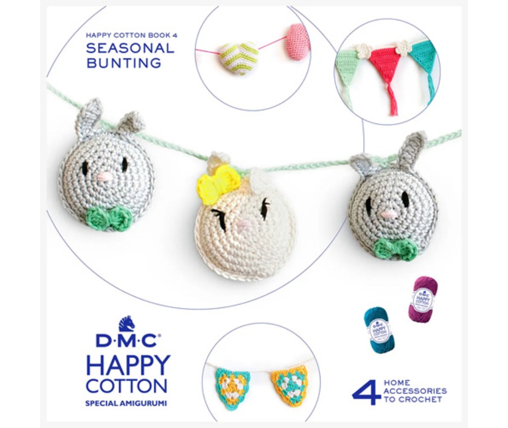 DMC Happy Cotton Amigurumi Patterns - Book 4