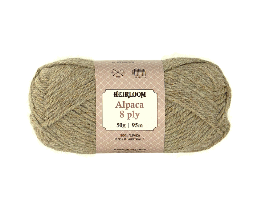 Heirloom Alpaca 8ply/DK 50g 100% Alpaca
