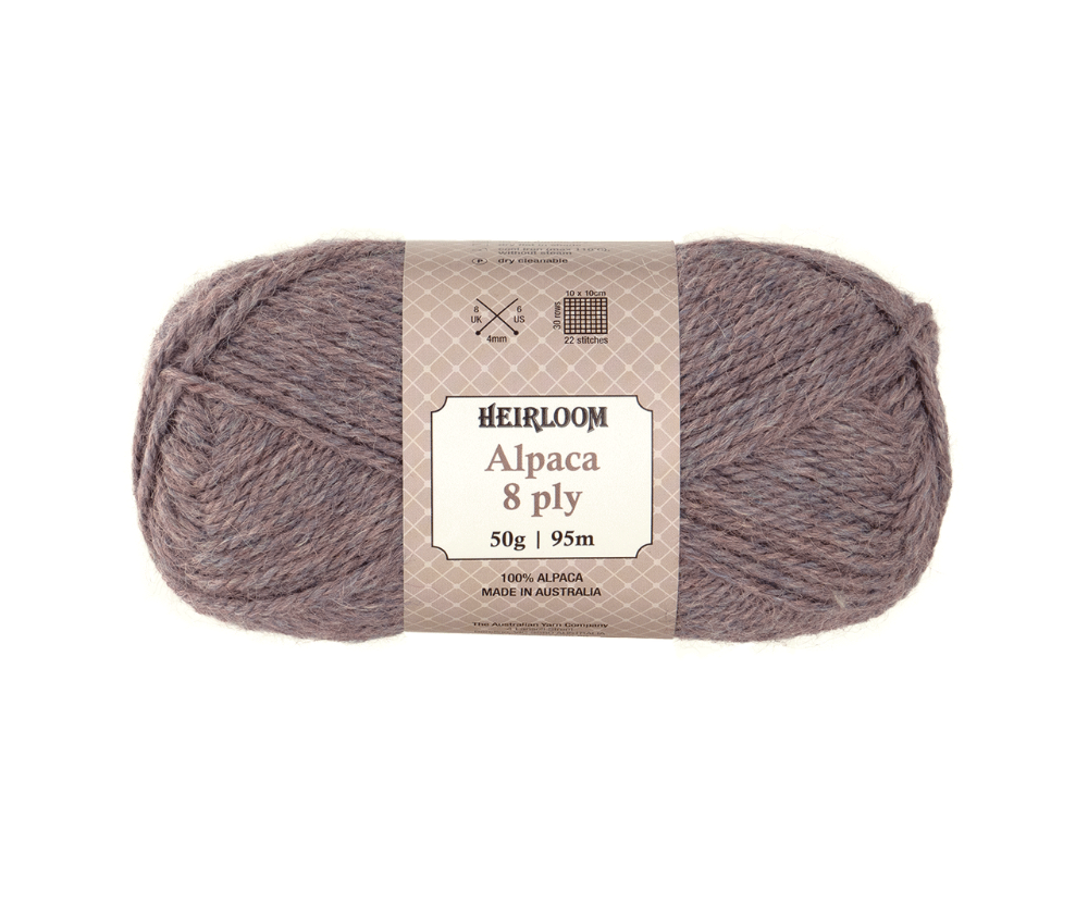 Heirloom Alpaca 8ply/DK 50g 100% Alpaca