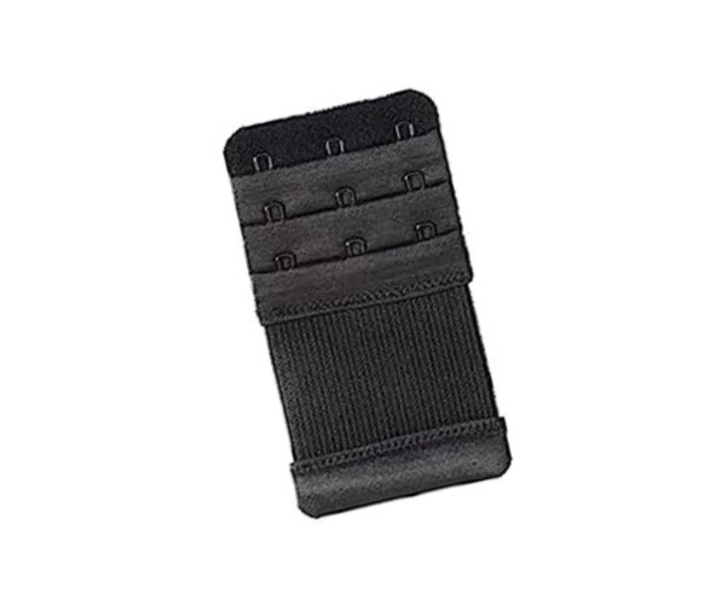 Hemline Bra Back Extender - 50mm Black