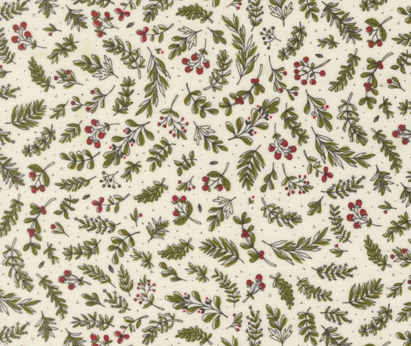 Holly Vanilla 100% Cotton - 0.1m