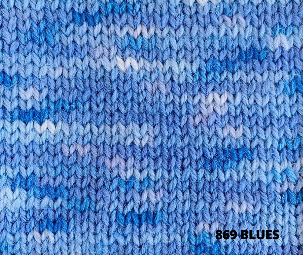 Woolly Jack & Jill 8Ply DK 100% Pure Wool - Various Colours