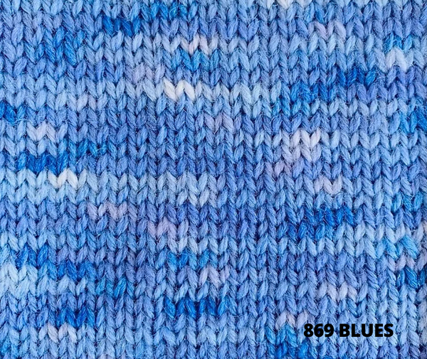 Woolly Jack & Jill 8Ply DK 100% Pure Wool - Various Colours