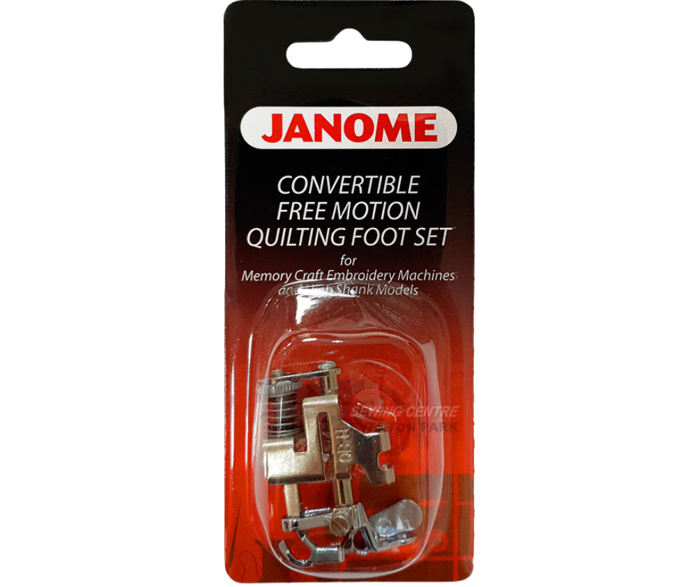 Janome Convertible Free Motion Quilting Foot Set