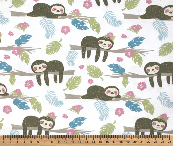 Jungle Dreams 100% Cotton Fabric - 10cm Increments