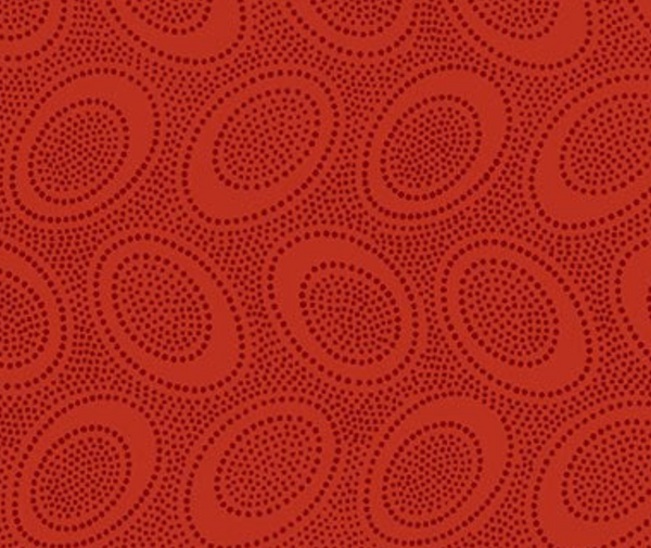 Kaffe Fassett Aboriginal Dot Red - 0.1m