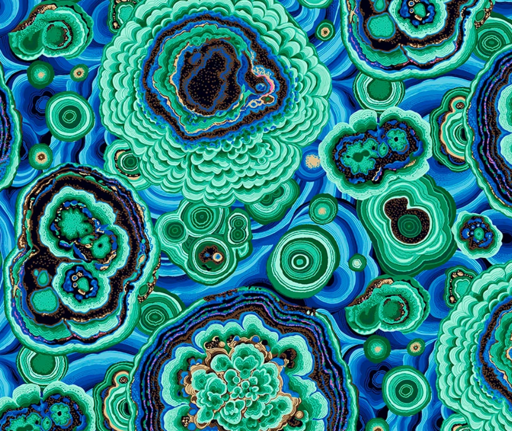Kaffe Fassett Agate GREEN - 0.1m