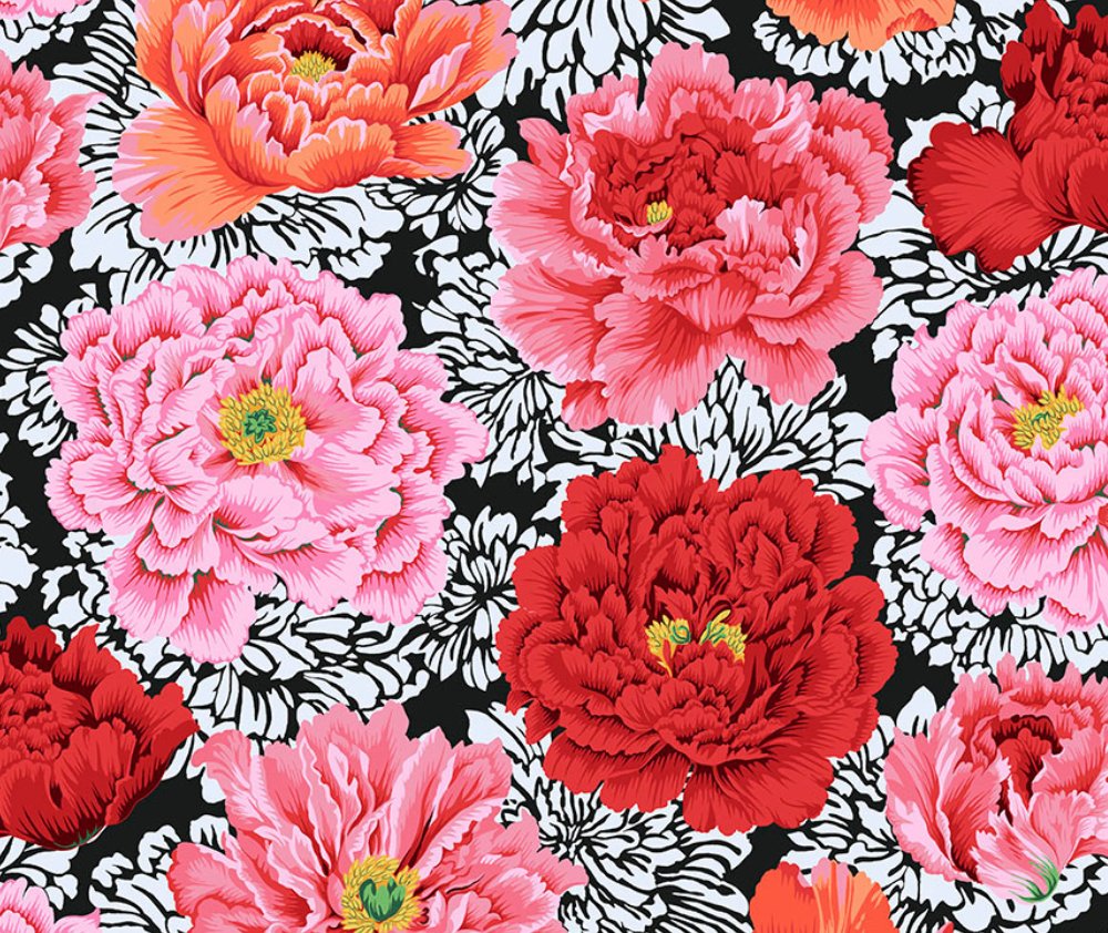 Kaffe Fassett Brocade Peony - 0.1m