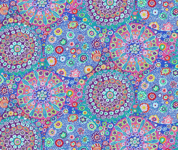 Kaffe Fassett Millefiore AQUA - 0.1m