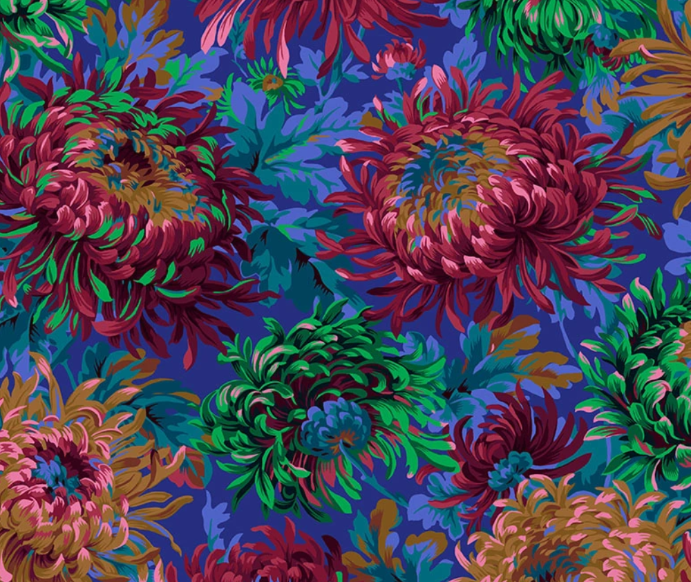 Kaffe Fassett Shaggy COBALT - 0.1m