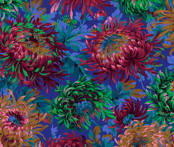 Kaffe Fassett Shaggy COBALT - 0.1m