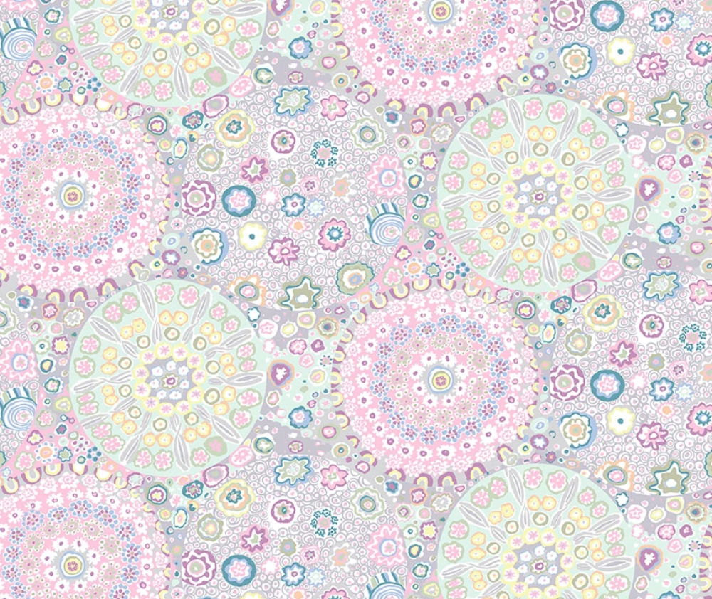 Kaffe Fassett Millefiore GREY - 0.1m