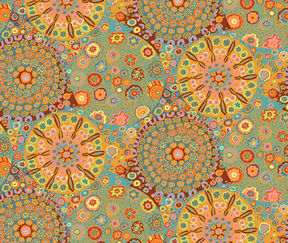 Kaffe Fassett Millefiore ORANGE - 0.1m - GP92.ORAN