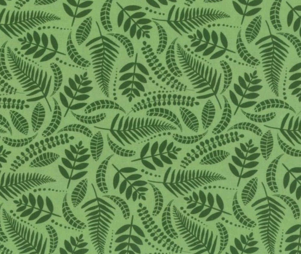 Kiwiana Forest Fern Green - 0.1m