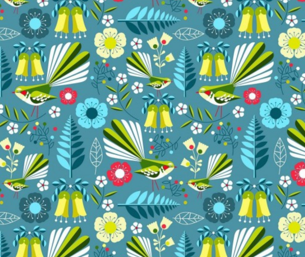 Kiwiana Laminate Early Birds Fantail 0.1m