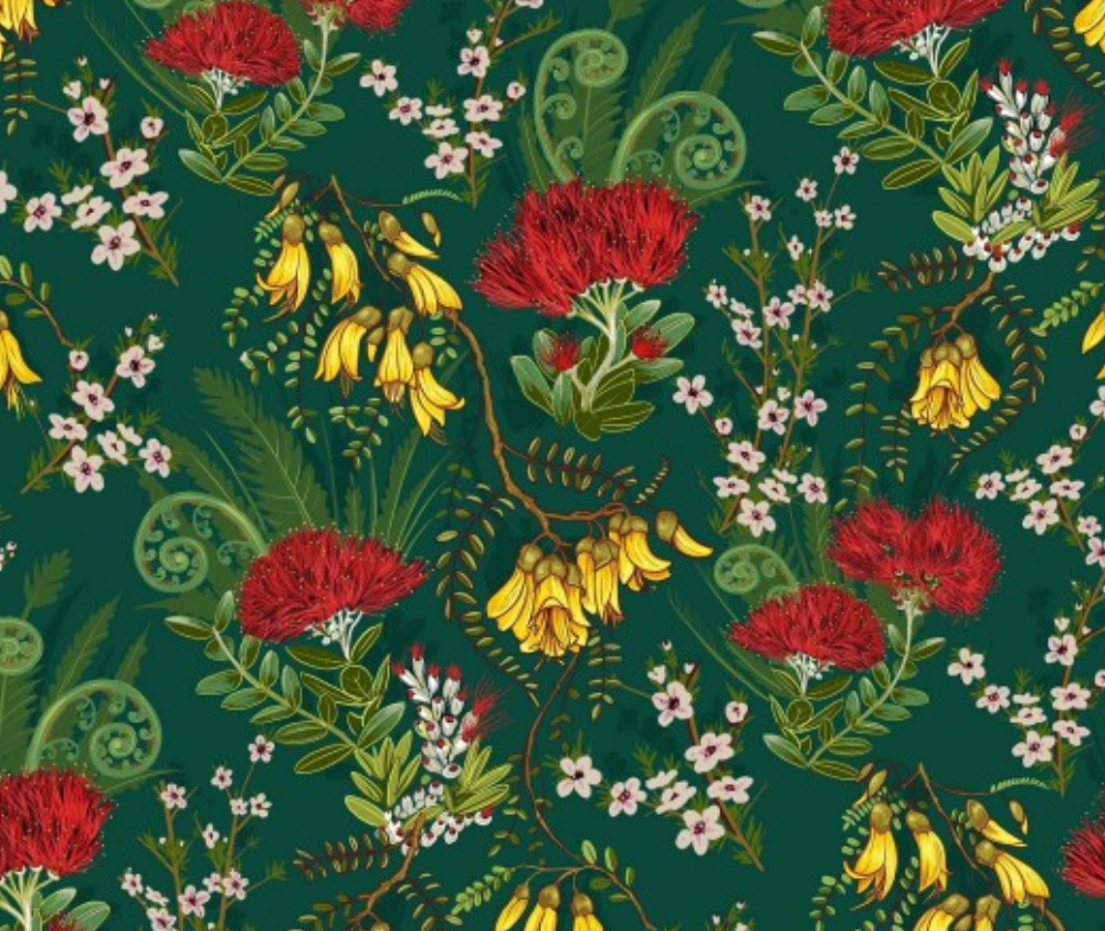 Kiwiana Native Charm Mix Green - 0.1m