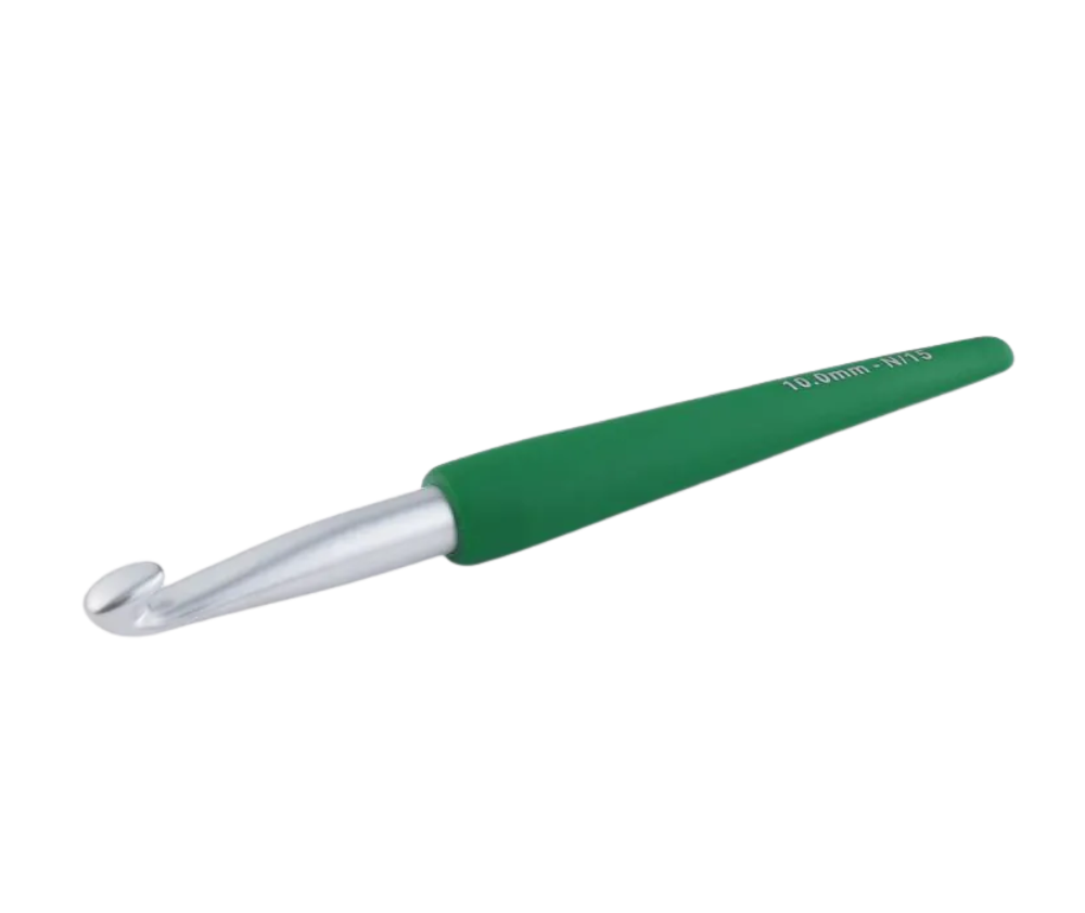 Knitpro Waves Soft Handle Aluminium Crochet Hooks - 19 Sizes Available